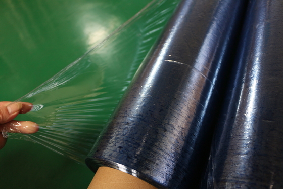 Waterproof White PVC Film Roll 0.02mm Packaging Pallet With ISO Certification