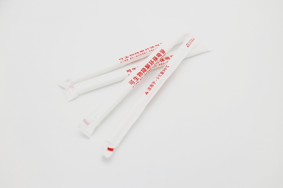 230mm Biodegradable Drinking Straw Colored Disposable PP Eco Plastic Compostable