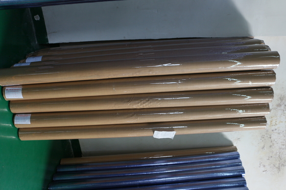 1.7KG Transparent Colored Film PVC Sheet Normal Clear 0.025mm Thickness 50cm Width