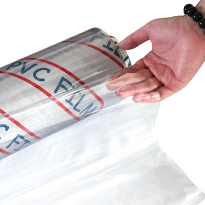 250 Micron PVC Transparent Sheet Rigid Clear Plastic Film Roll Moisture Proof